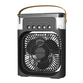 Air Humidifier Cooling USB Fan LED Night Light Water Mist...